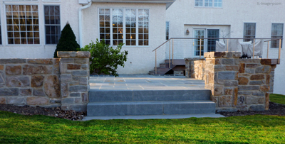 Residential Stone Patio