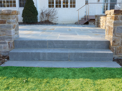 Stone Steps Patio