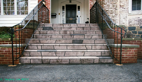 Stone Steps and Railings