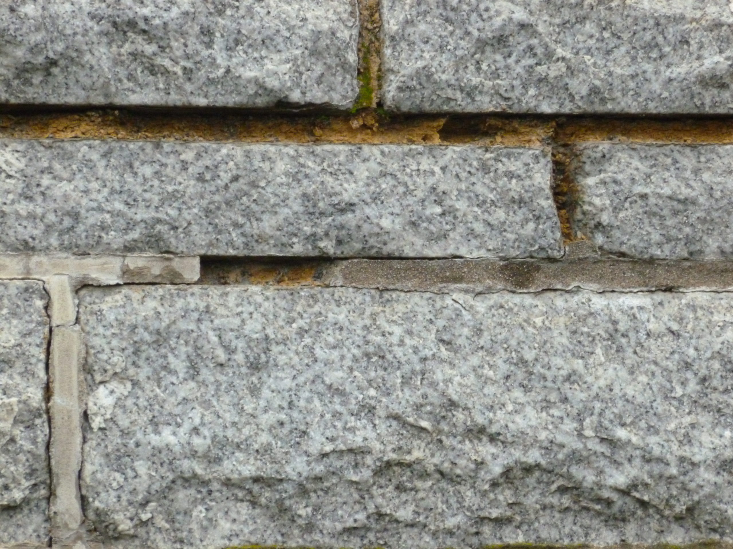 church stone damage