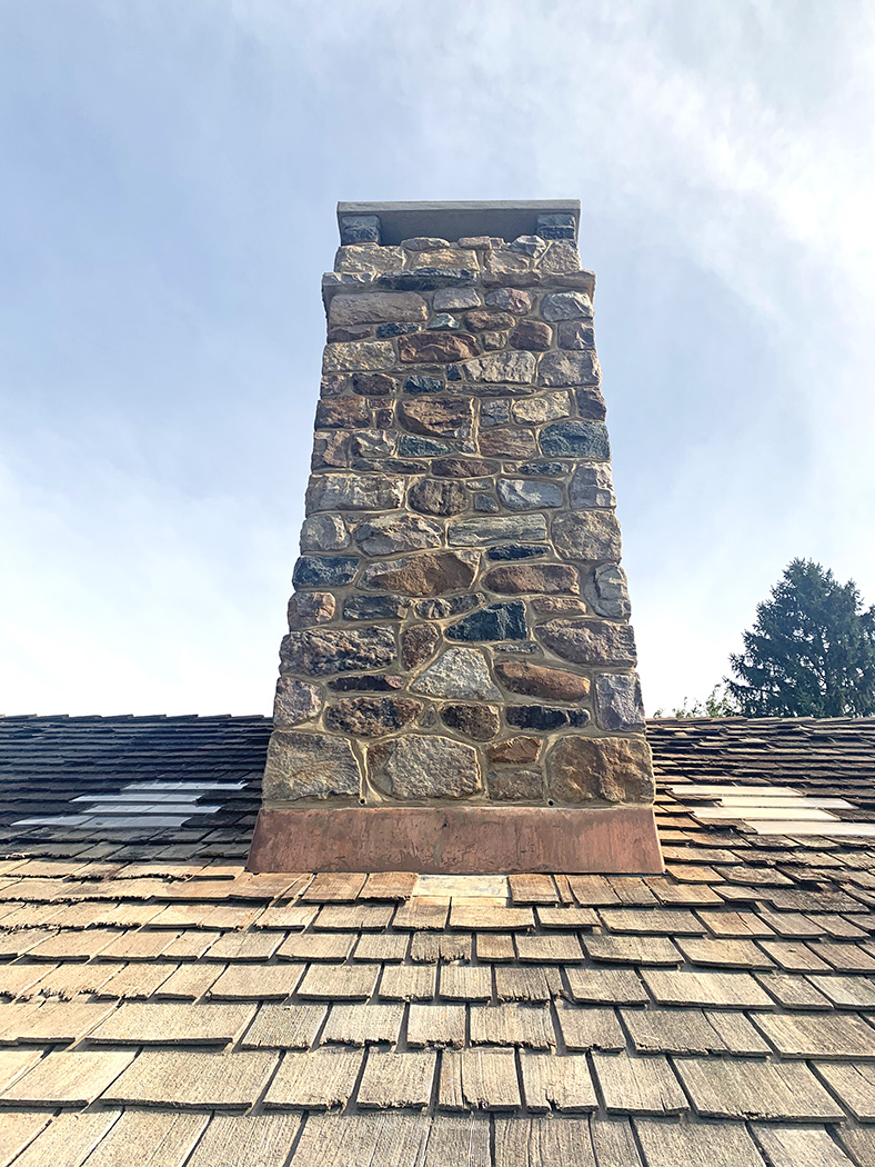Stone house chimney results 2
